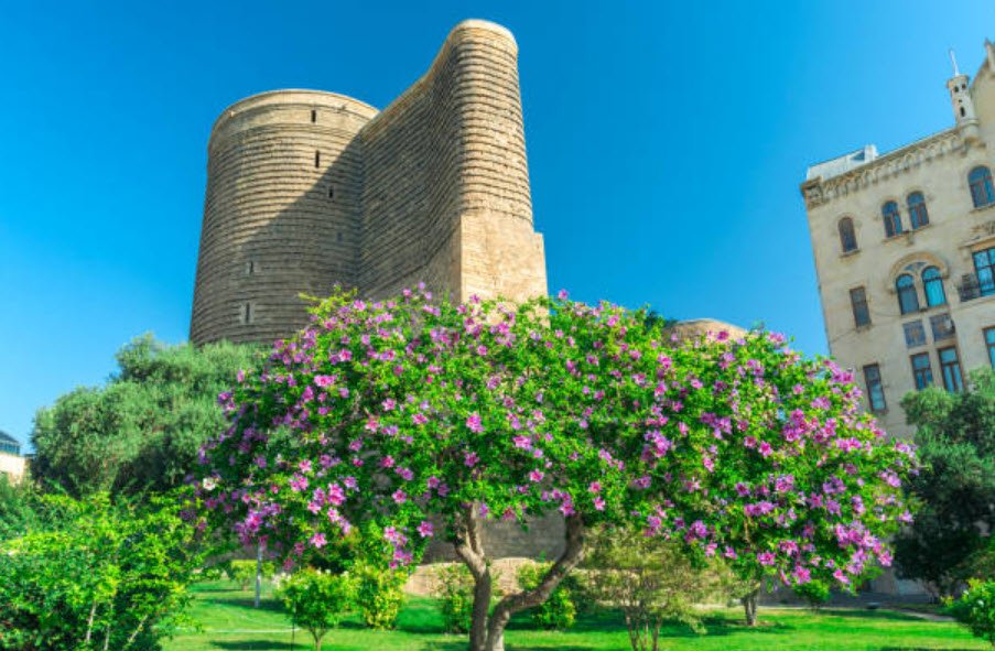 Maiden Tower (Qiz Qalasi), Baku, Azerbaijan